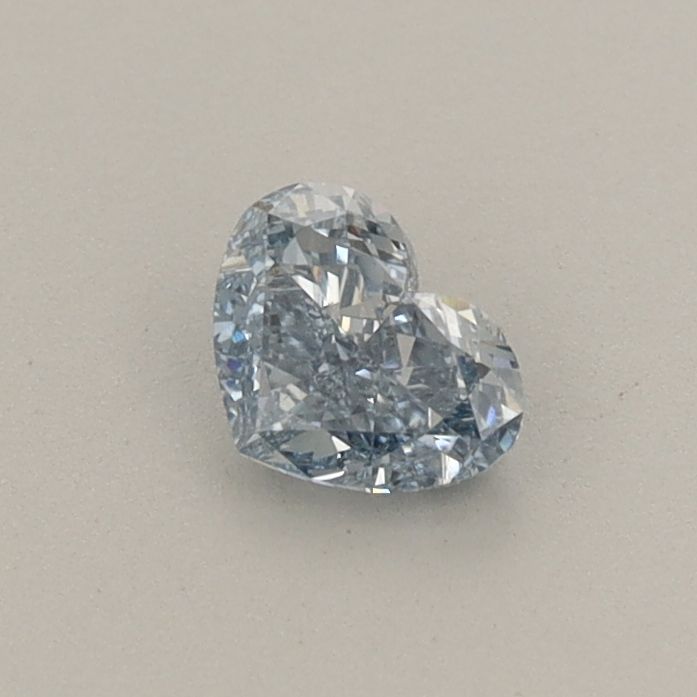 0.32 CT Fancy Blue HEART
