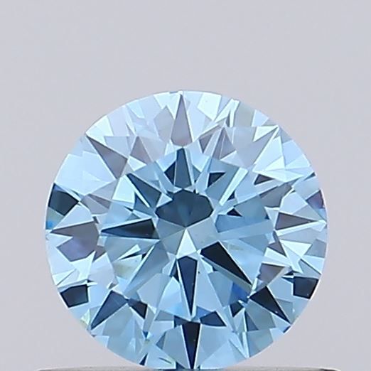 0.5 CT Fancy Vivid Blue ROUND