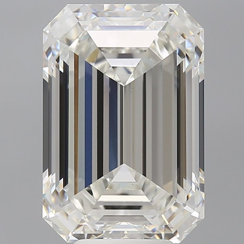 7.58 ct. emerald Lab Grown Diamond front image