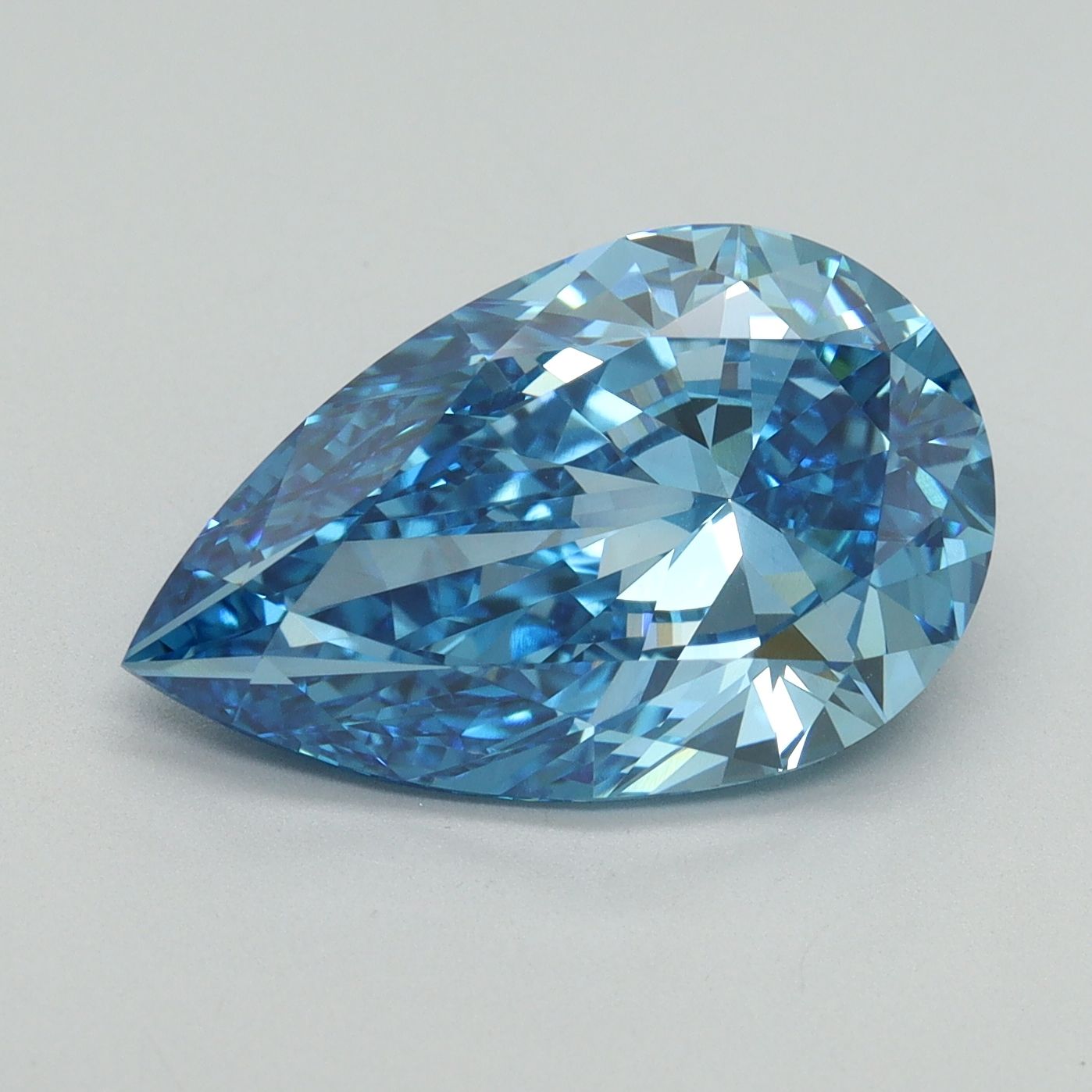 5.27 ct. pear Lab Grown Diamond front image