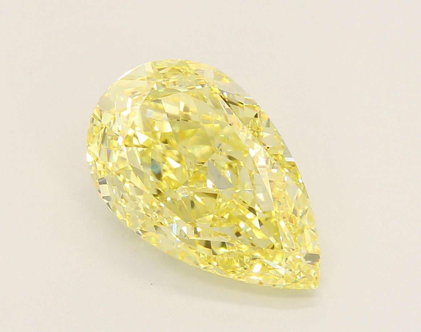 5.14 ct. pear Lab Grown Diamond front image