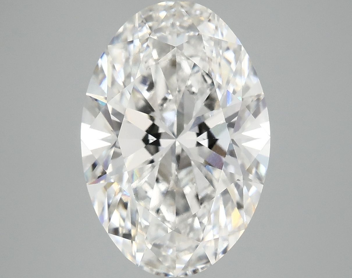 5.09 ct. oval Lab Grown Diamond front image
