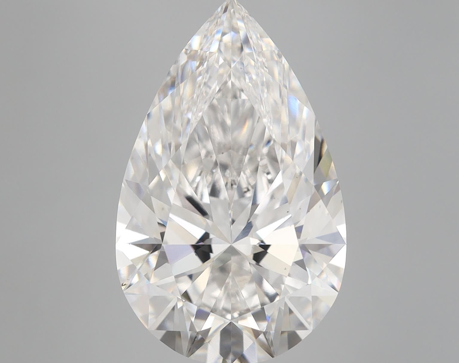 7.06 ct. pear Lab Grown Diamond front image