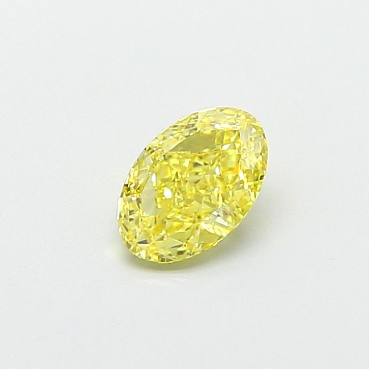1.05 CT Fancy Intense Yellow OVAL