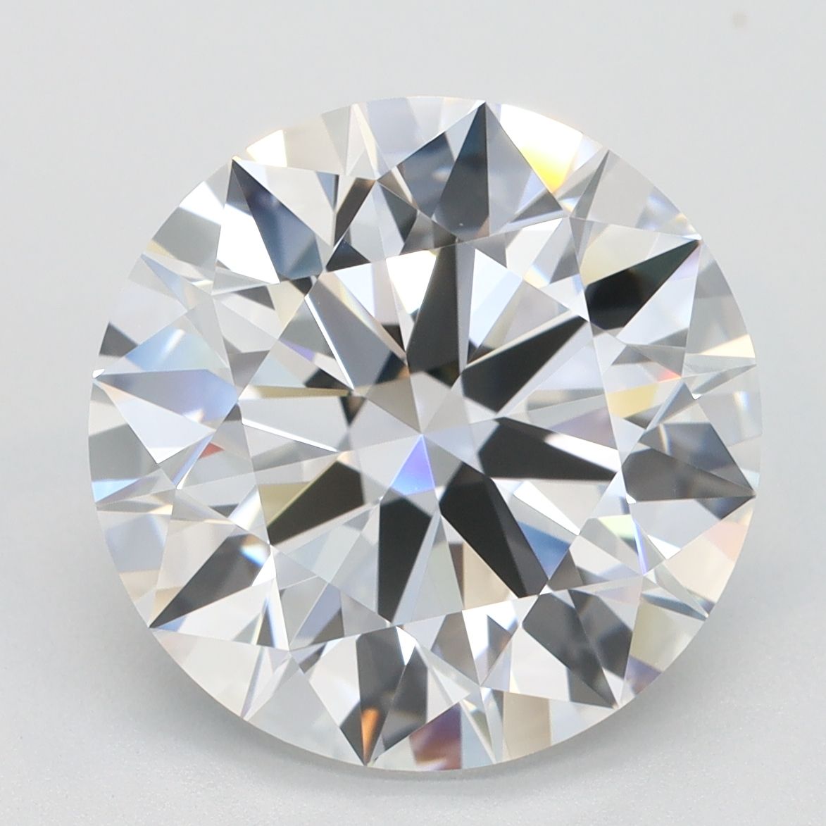 5.43 ct. round Lab Grown Diamond front image