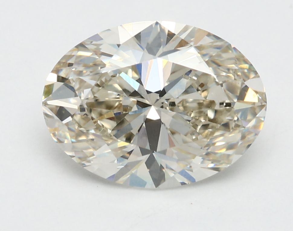 2.01 ct. oval Lab Grown Diamond front image