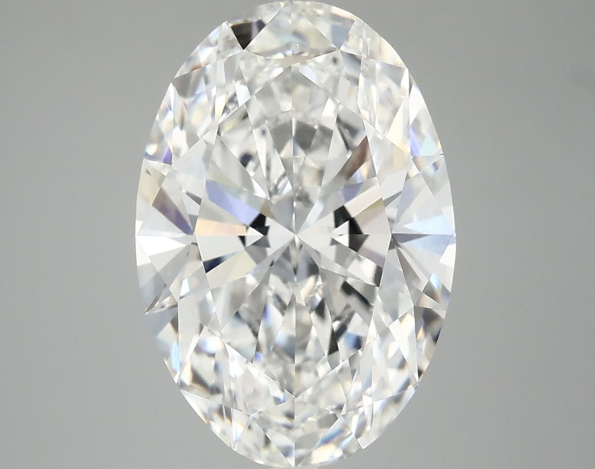 5.01 ct. oval Lab Grown Diamond front image