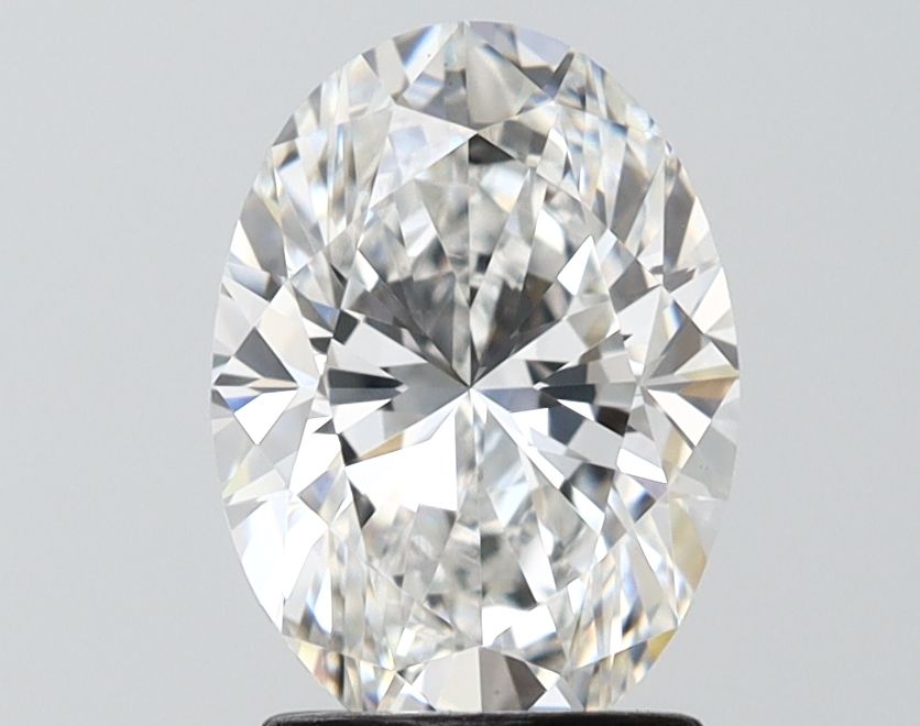 2.07 ct. oval Lab Grown Diamond front image
