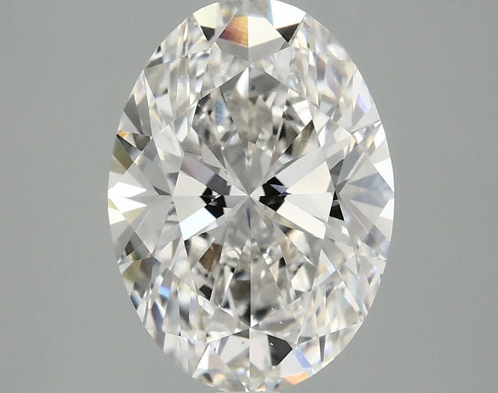 3.07 ct. oval Lab Grown Diamond front image