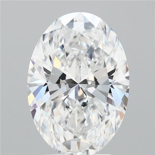 3.59 ct. oval Lab Grown Diamond front image