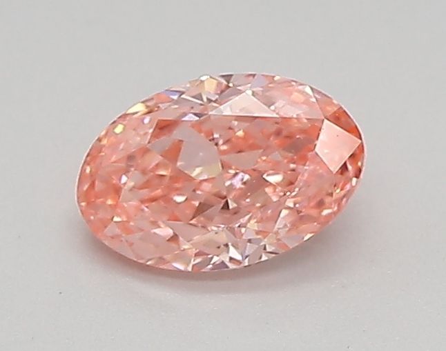 0.43 CT Fancy Vivid Pink OVAL
