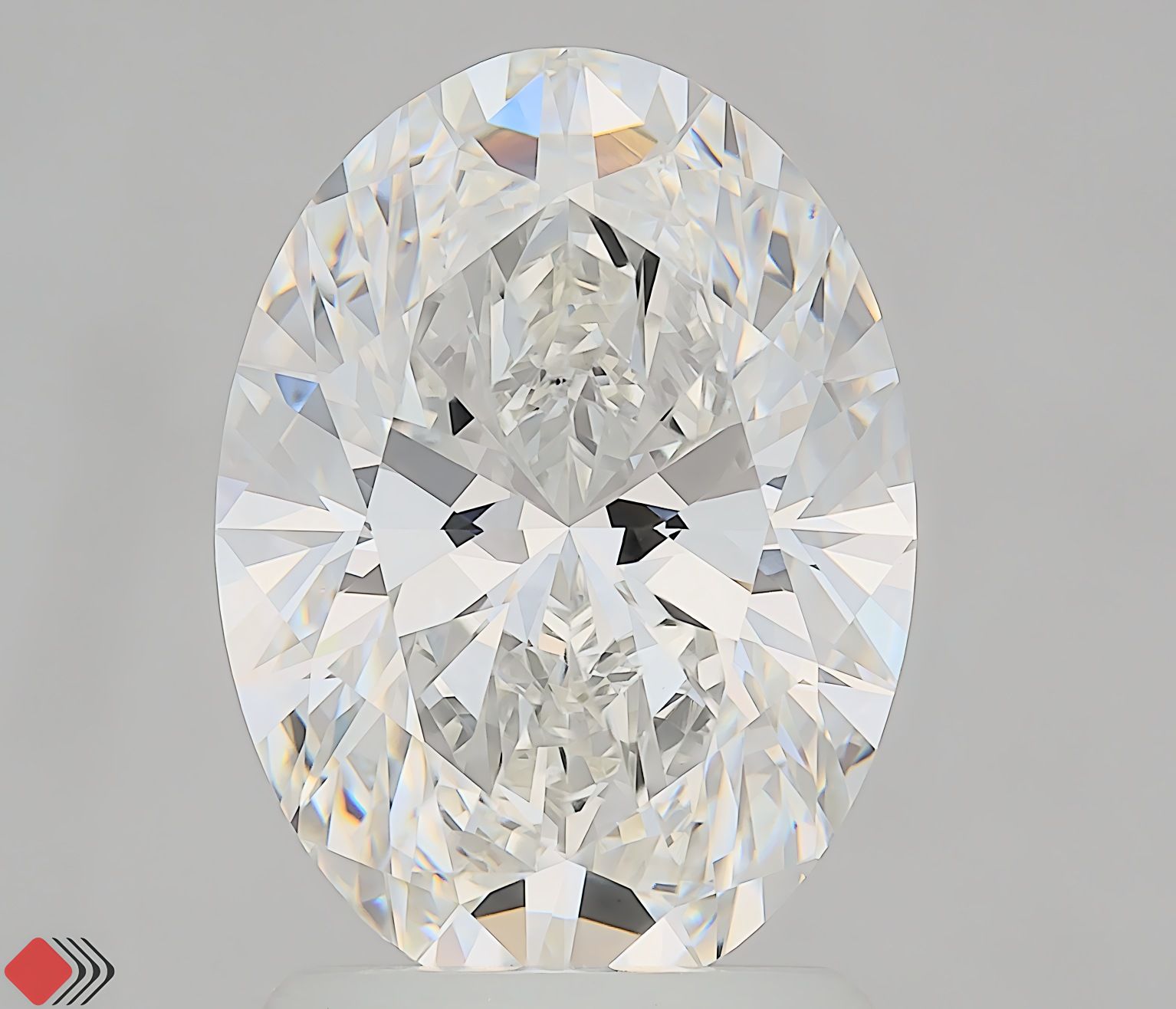 2.02 ct. oval Lab Grown Diamond front image