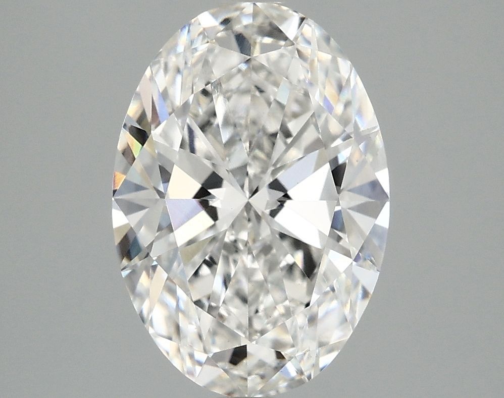 2.89 ct. oval Lab Grown Diamond front image