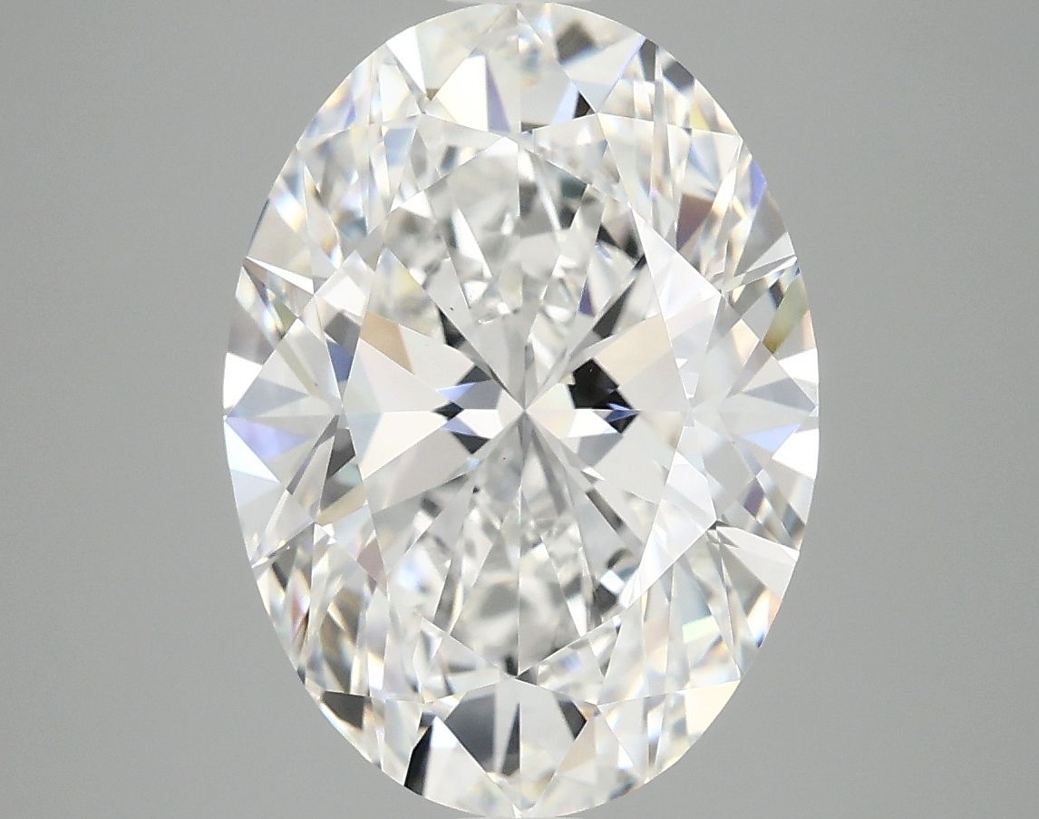 5.02 ct. oval Lab Grown Diamond front image