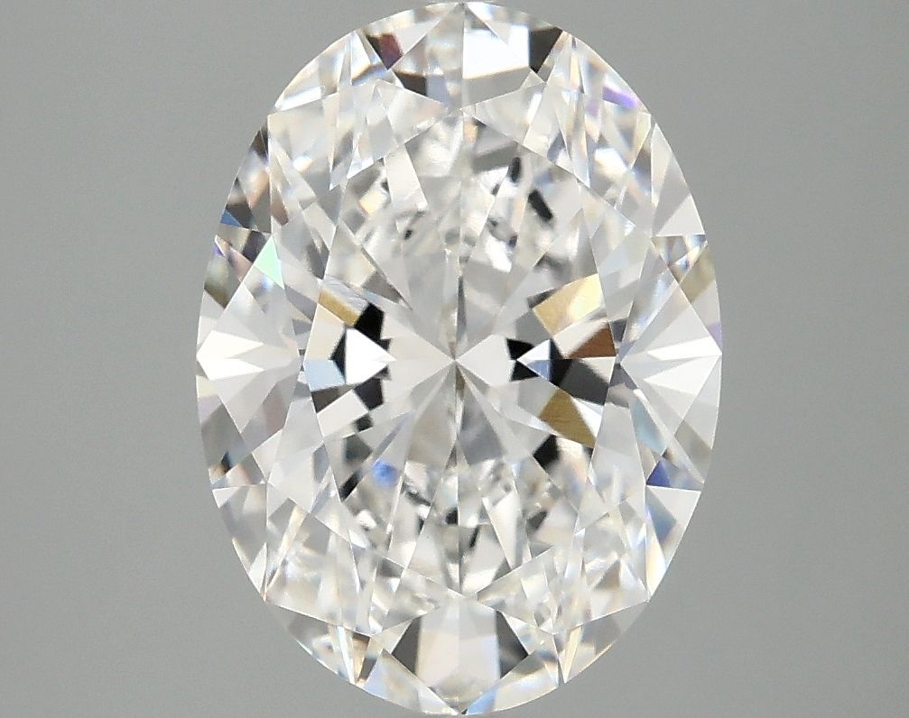 3.01 ct. oval Lab Grown Diamond front image