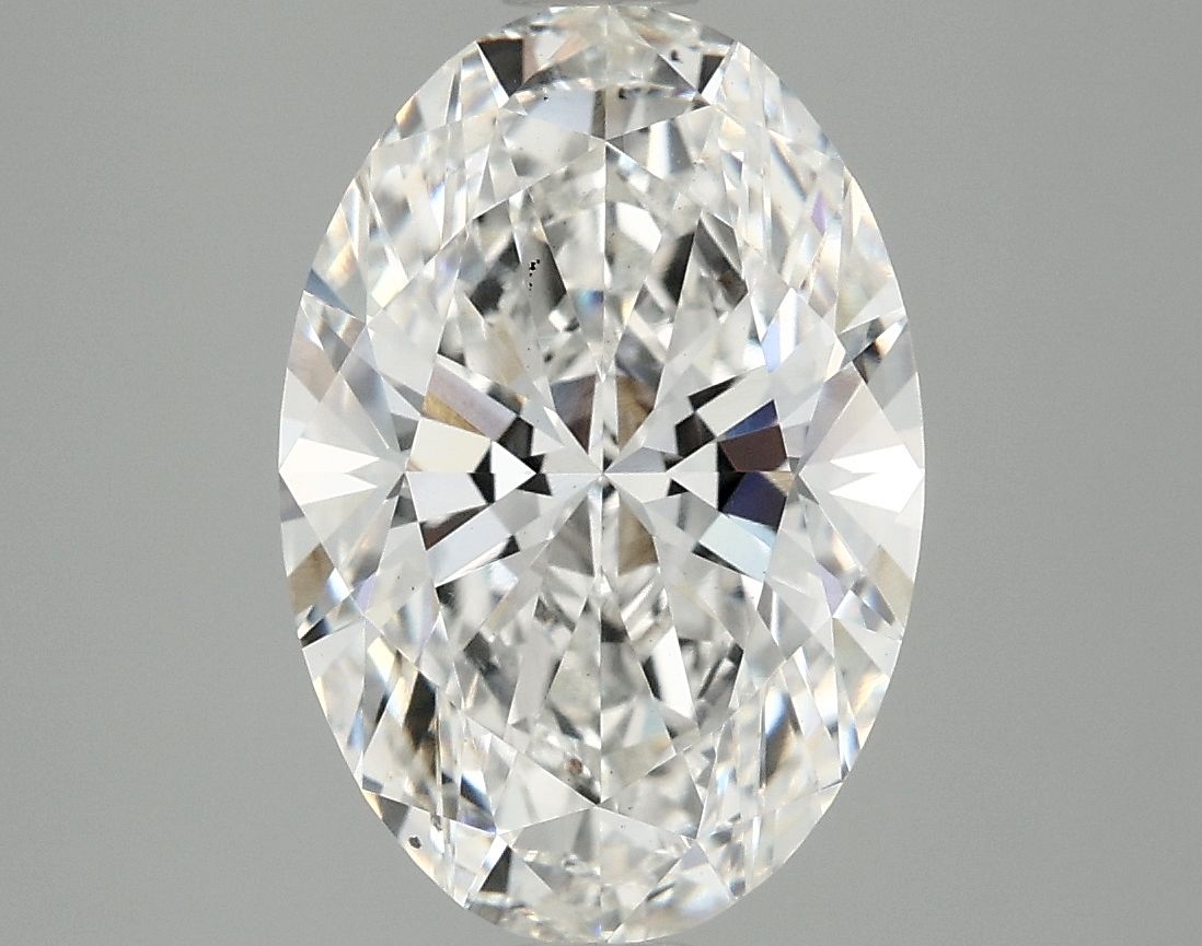 4.10 ct. oval Lab Grown Diamond front image