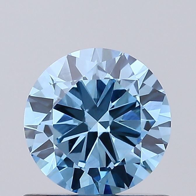 0.72 CT Fancy Vivid Blue ROUND