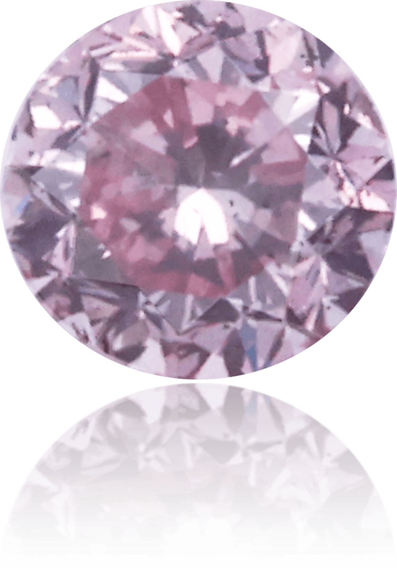 Diament 0.55 ct Fancy Purplish Pink/I1