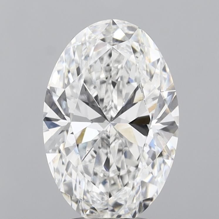 3.03 ct. oval Lab Grown Diamond front image