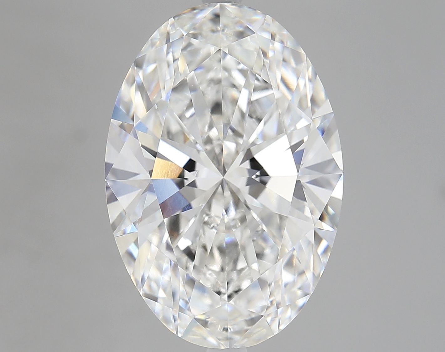9.07 ct. oval Lab Grown Diamond front image