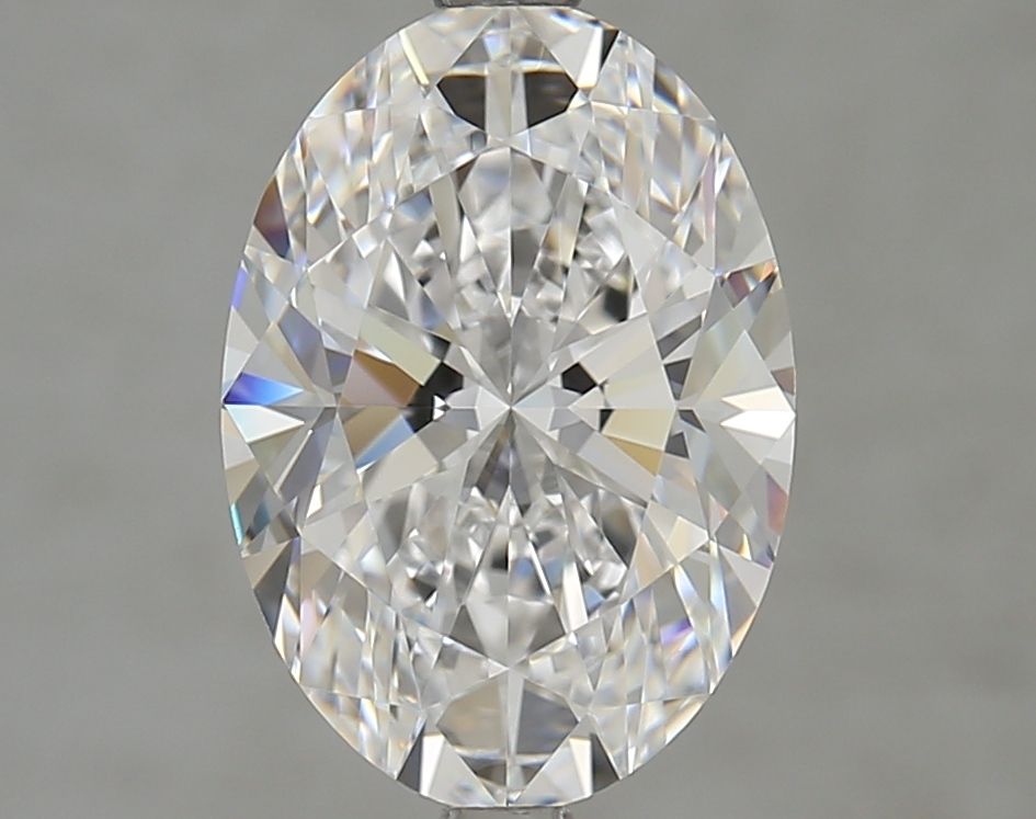 3.01 ct. oval Lab Grown Diamond front image