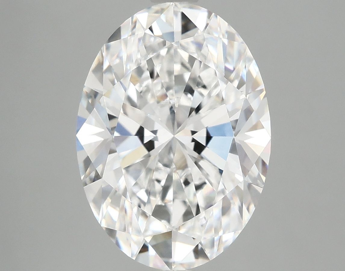 5.02 ct. oval Lab Grown Diamond front image