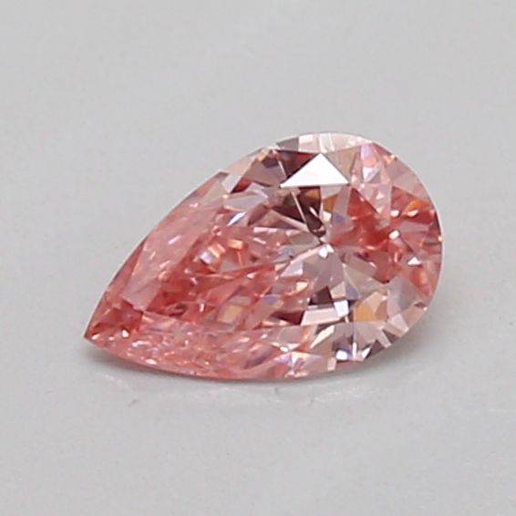 0.2 CT Fancy Vivid Pink PEAR