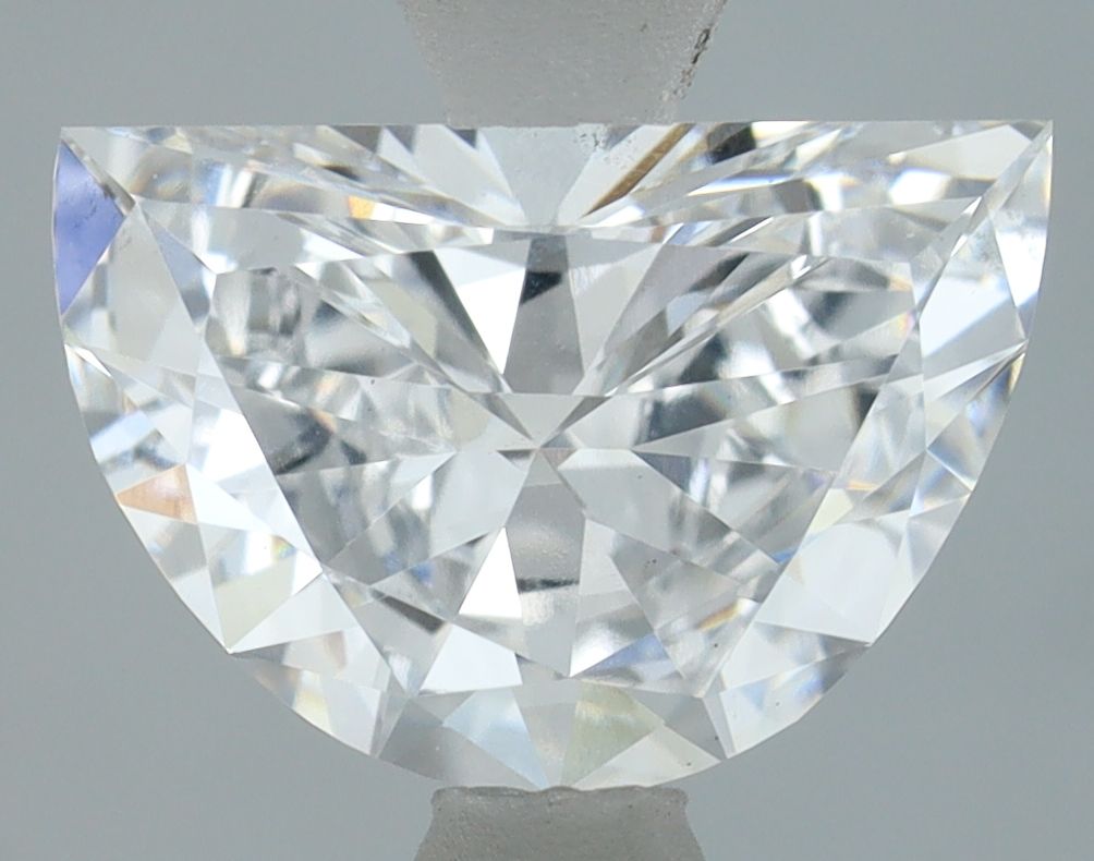 1.01 ct lab-grown Half moon Diamond