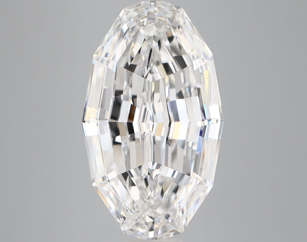 4.07 ct. oval Lab Grown Diamond front image