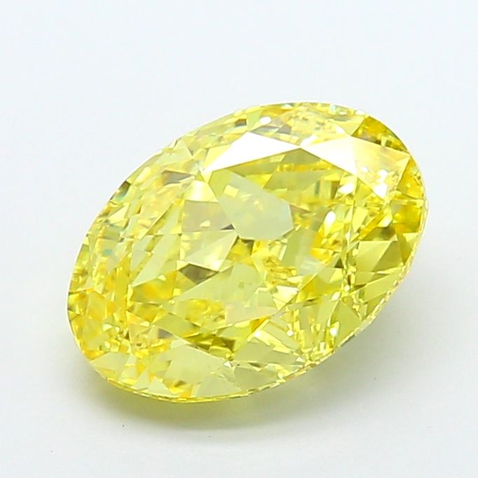 3.85 ct. oval Lab Grown Diamond front image