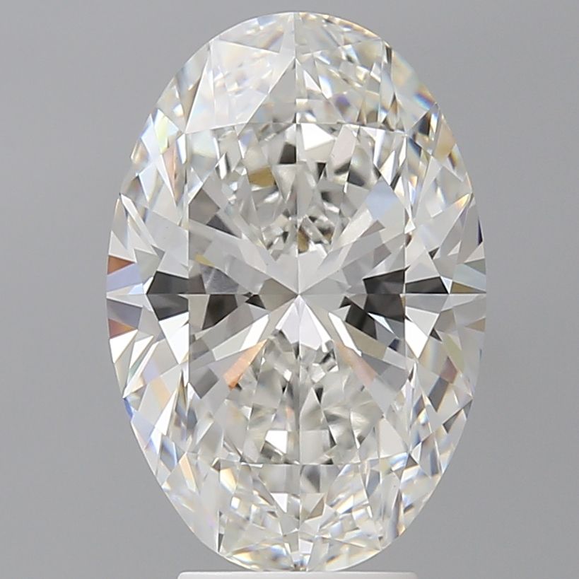 5.05 ct. oval Lab Grown Diamond front image