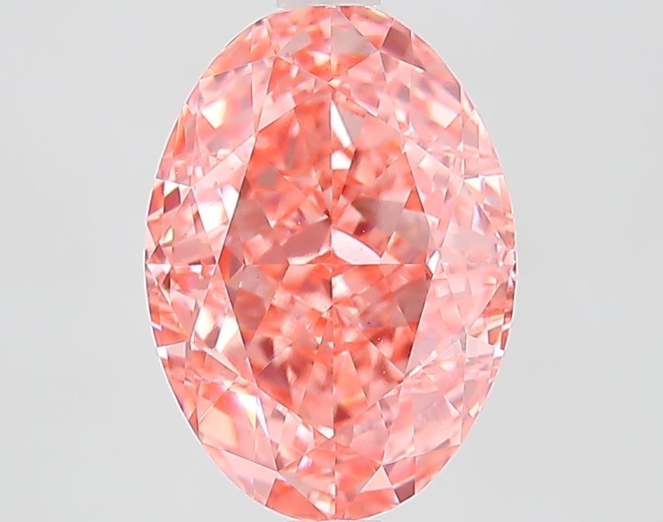 3.52 ct. oval Lab Grown Diamond front image