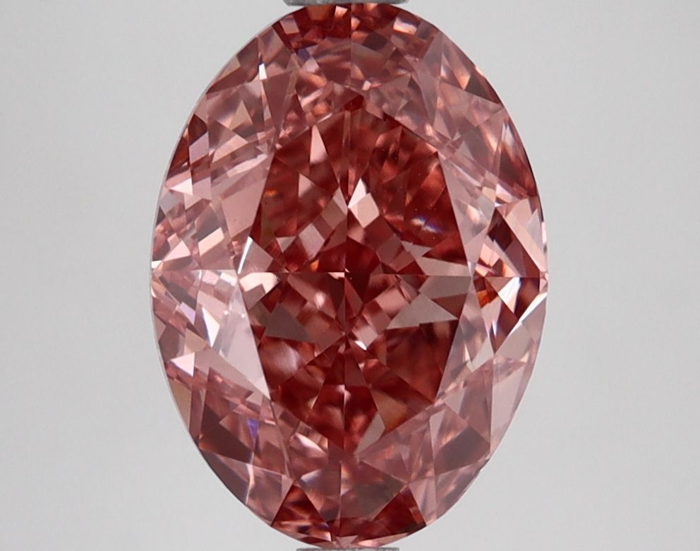 3.26 ct. oval Lab Grown Diamond front image