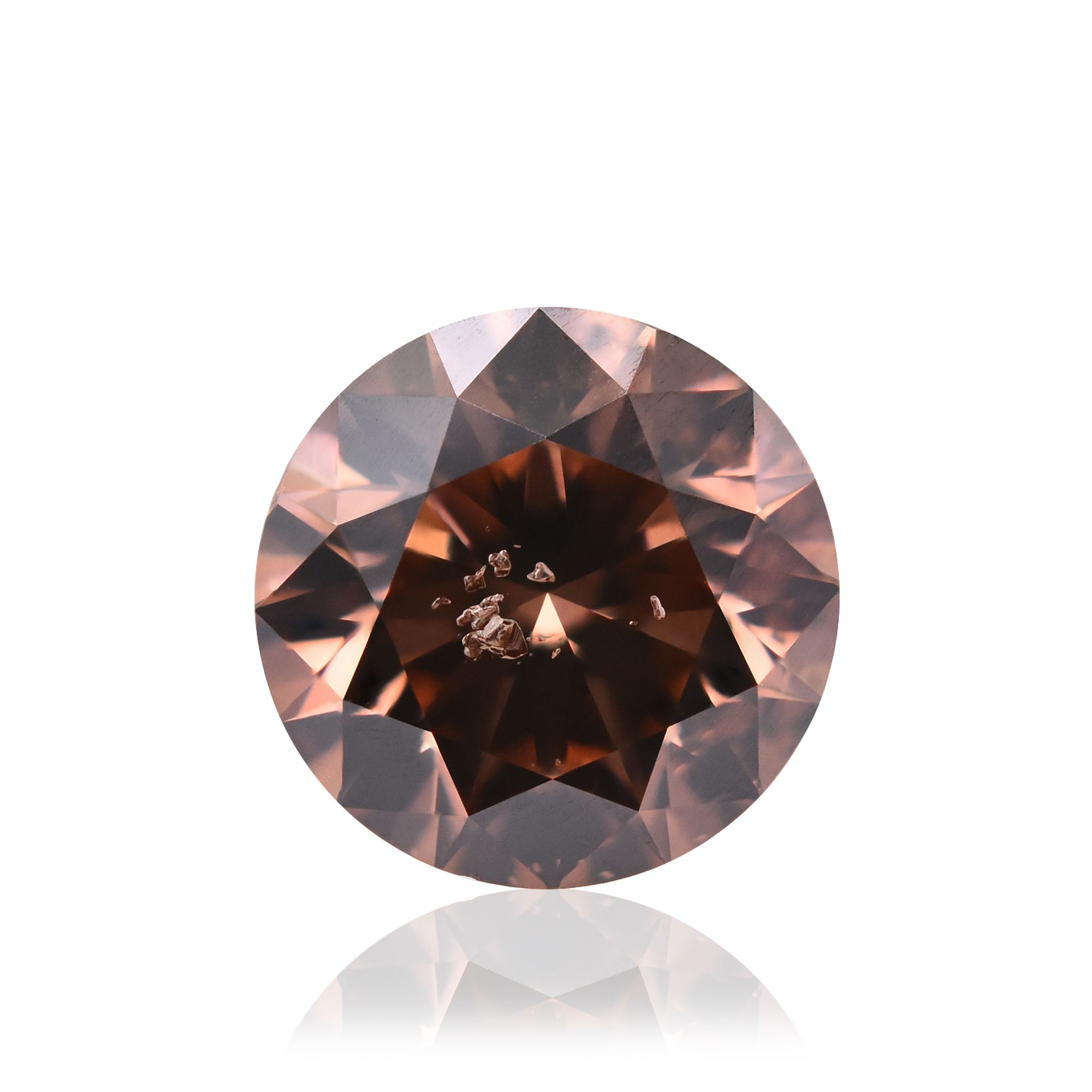 Diament 1.02 ct Fancy Deep Pink Brown/