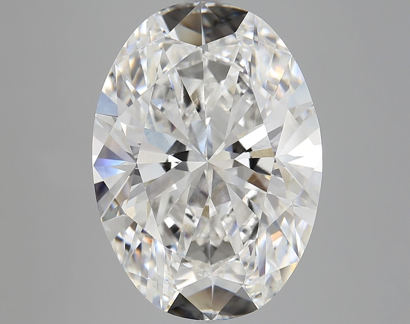 10.10 ct. oval Lab Grown Diamond front image