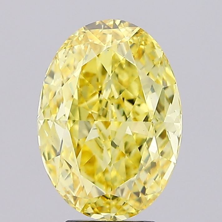 5.01 ct. oval Lab Grown Diamond front image
