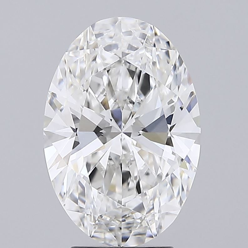 4.07 ct. oval Lab Grown Diamond front image