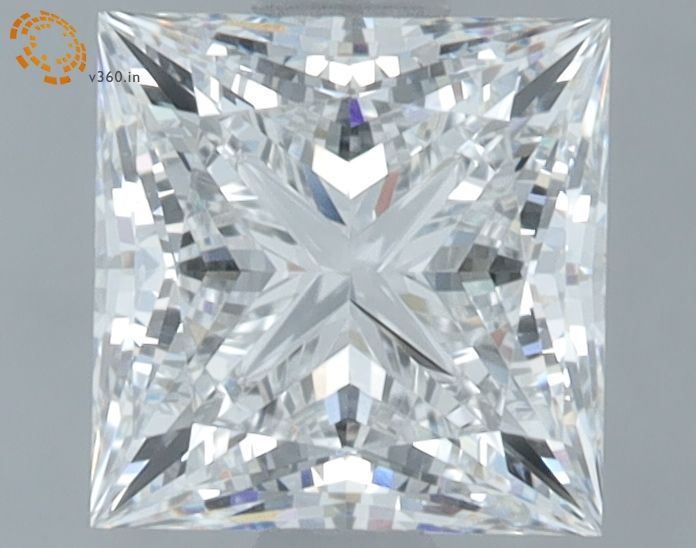 1.41 ct. princess Lab Grown Diamond front image