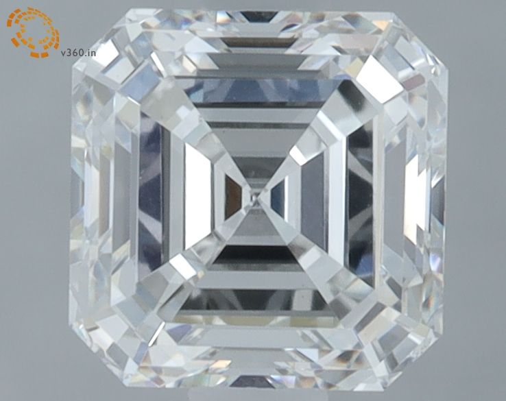 1.1 ct lab-grown Asscher Diamond