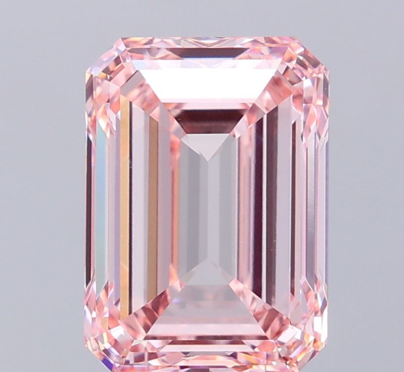 5.51 ct. emerald Lab Grown Diamond front image