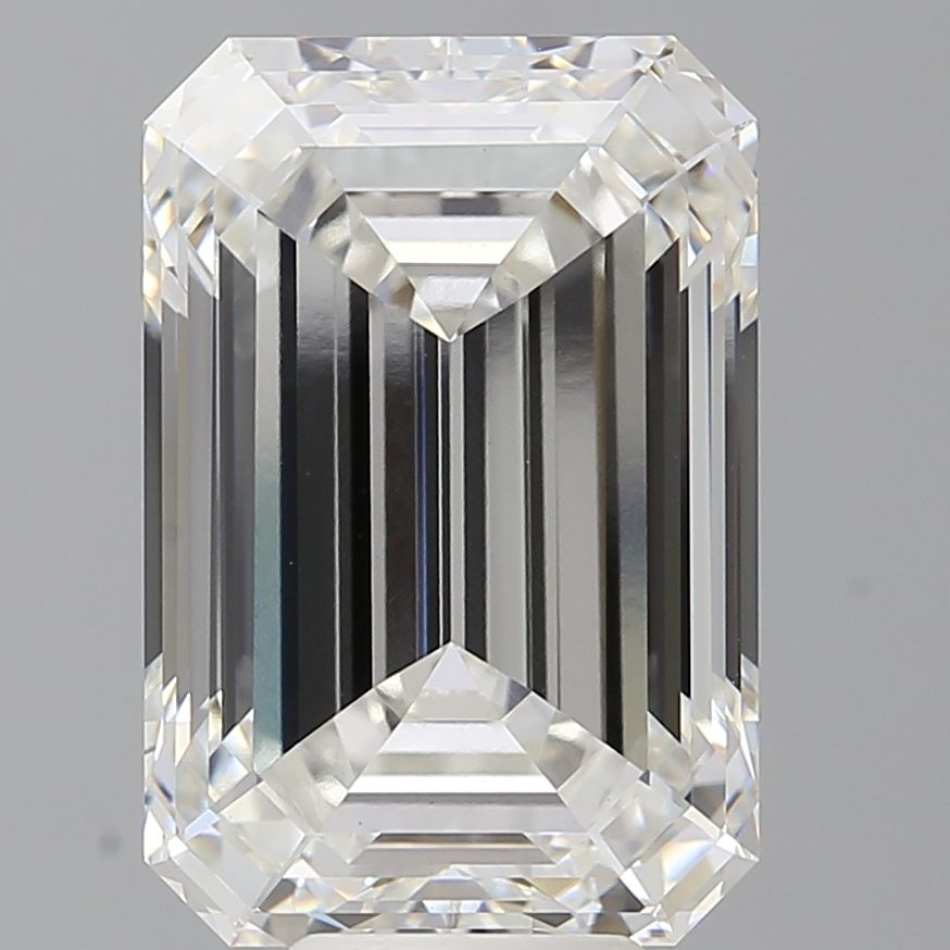 9.52 ct. emerald Lab Grown Diamond front image
