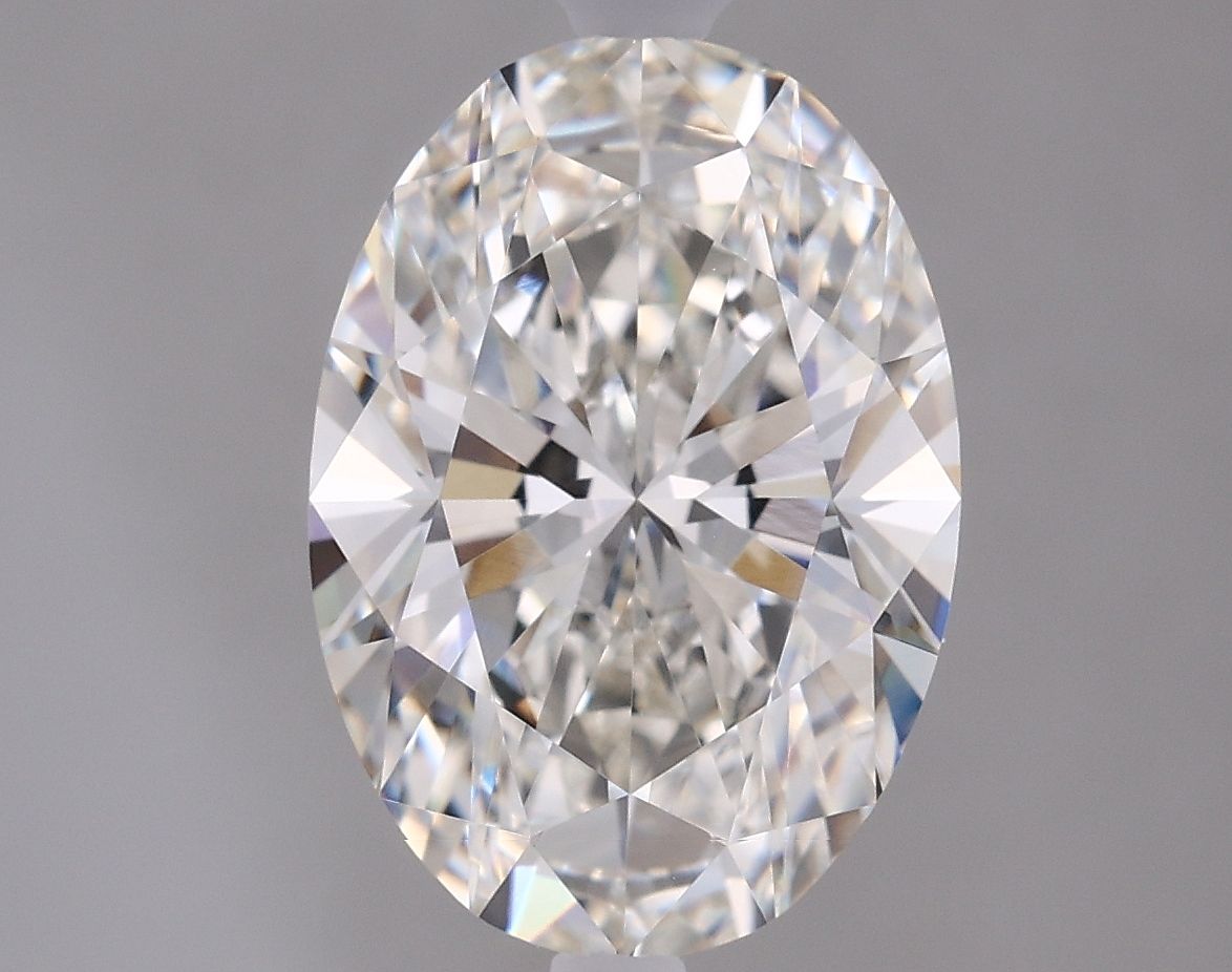 2.10 ct. oval Lab Grown Diamond front image