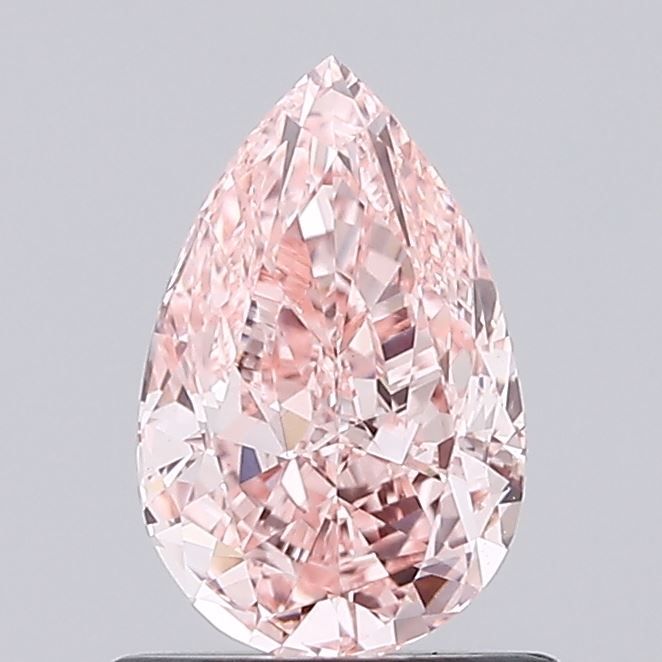 1.0 CT Fancy Vivid Pink PEAR