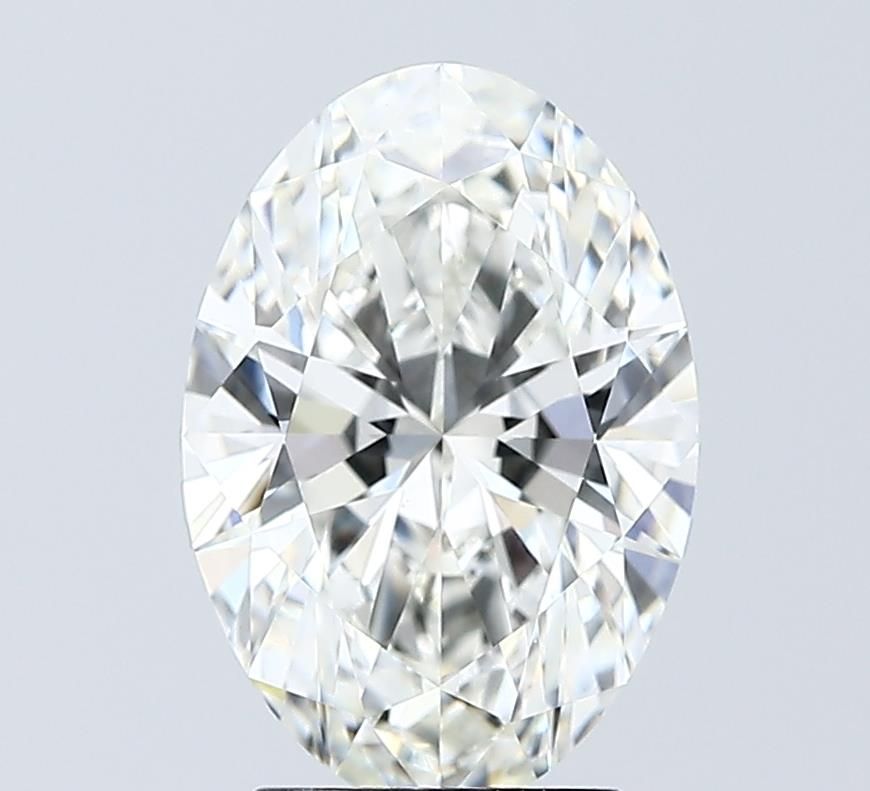 2.58 ct. oval Lab Grown Diamond front image