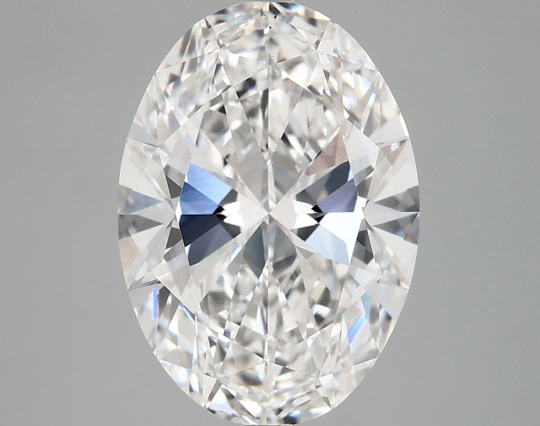 3.86 ct. oval Lab Grown Diamond front image