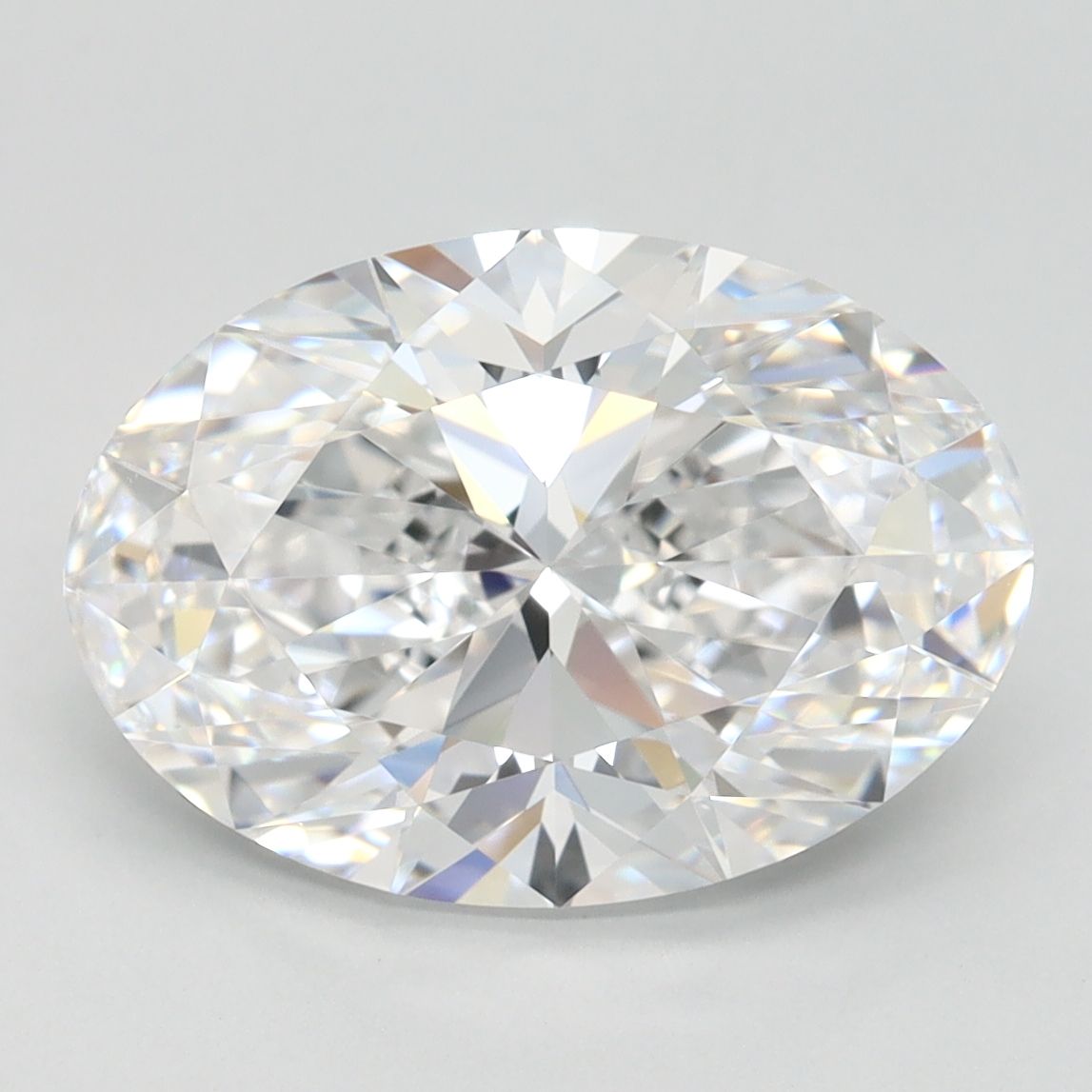 3.47 ct. oval Lab Grown Diamond front image