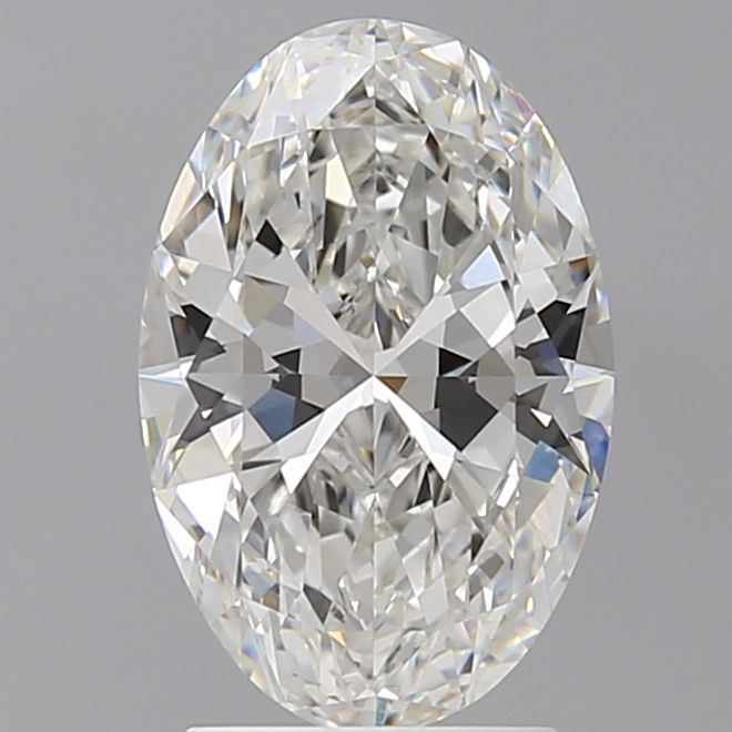 2.58 ct. oval Lab Grown Diamond front image