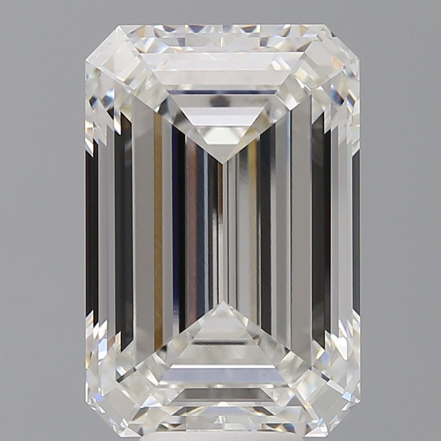 9.57 ct. emerald Lab Grown Diamond front image