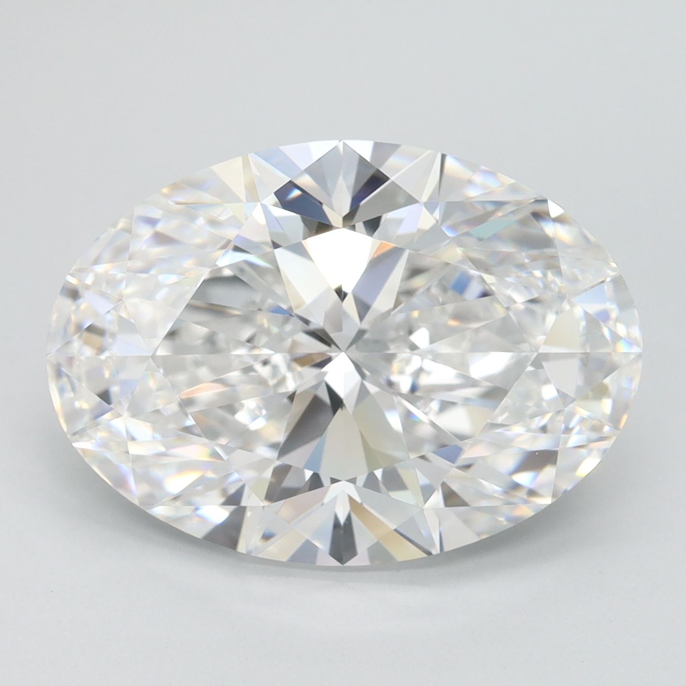 5.29 ct. oval Lab Grown Diamond front image