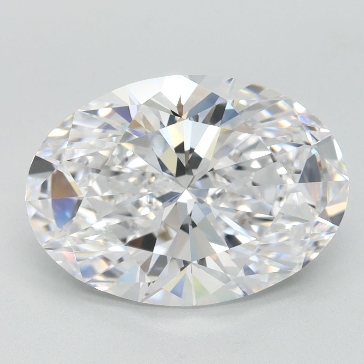 4.02 ct. oval Lab Grown Diamond front image